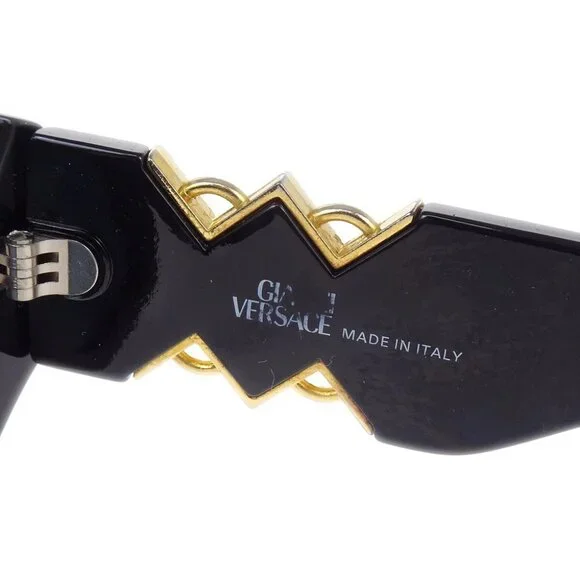 Gianni Versace Sunglasses Eyewear Black Small Good